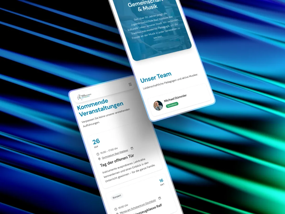 Verastaltungen und Blogbeiträge