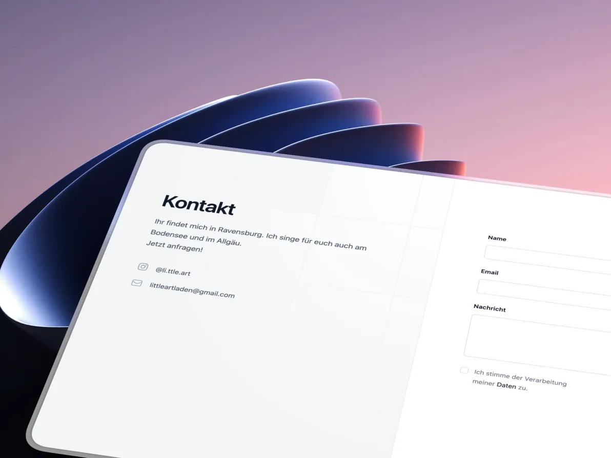 Kontaktformular
