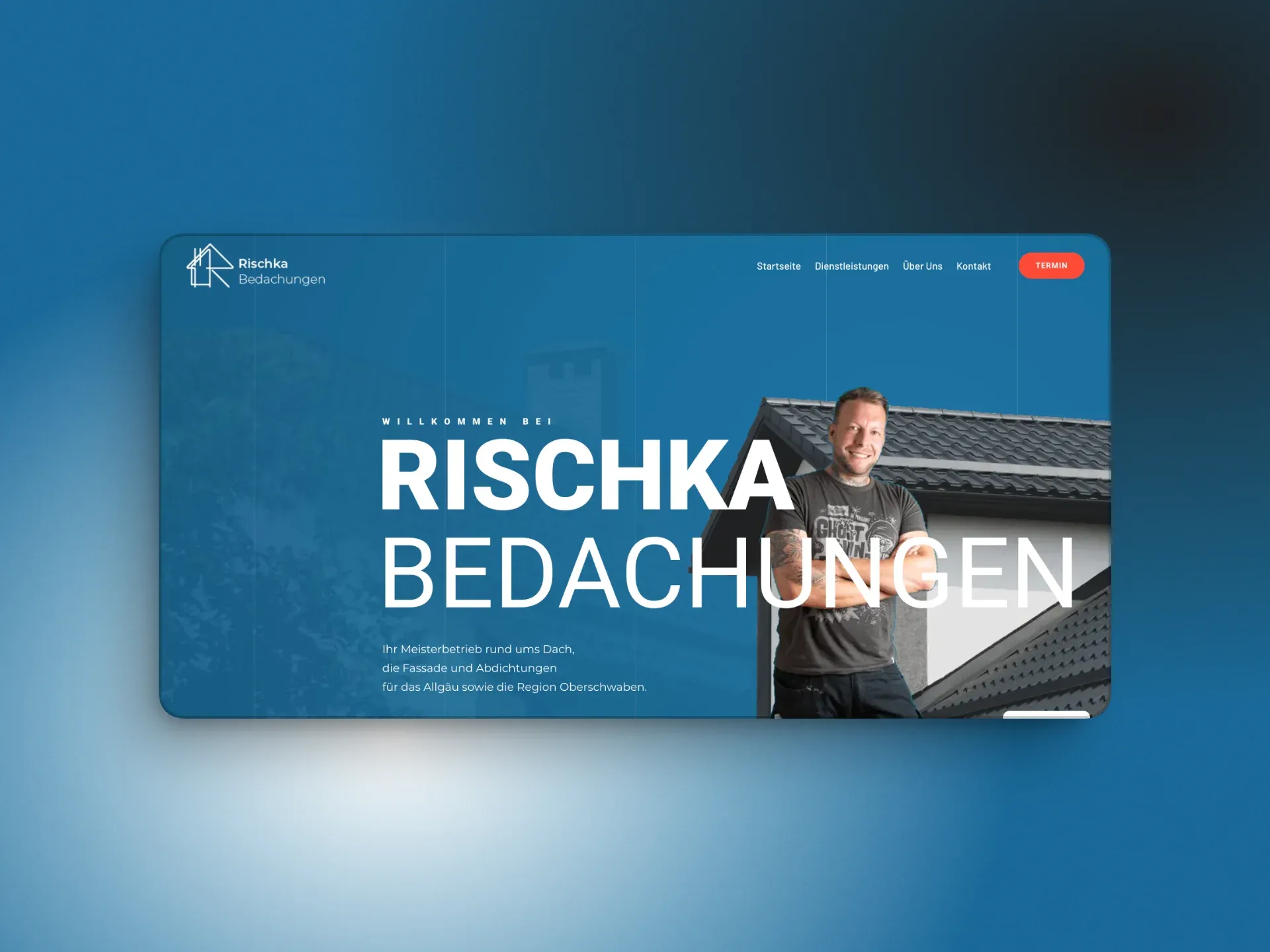 Startseite von Rischka Bedachungen